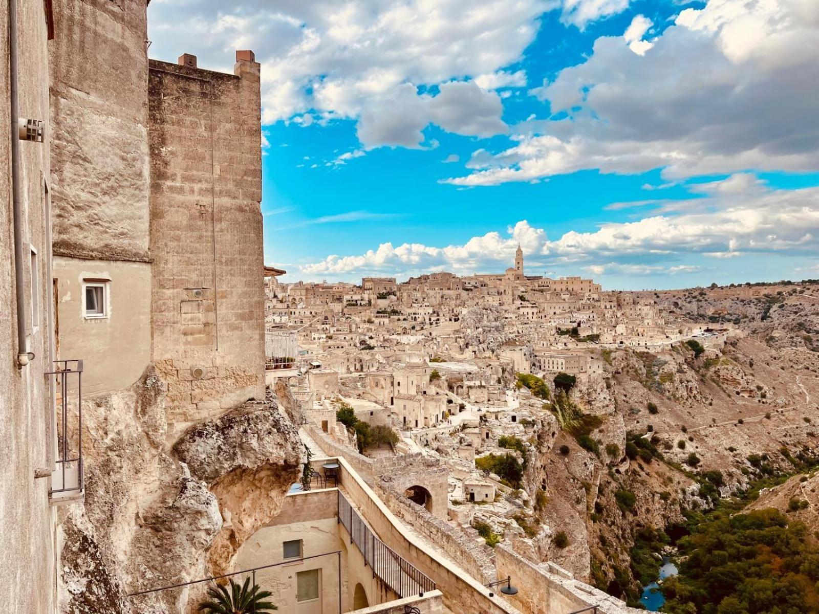 Luce Nei Sassi Eleganza E Belvedere Villa Matera Eksteriør bilde