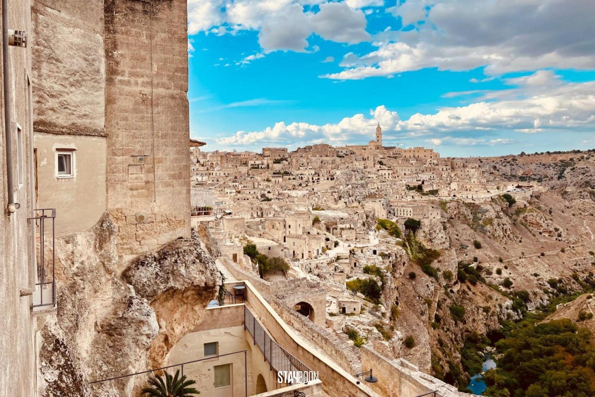 Luce Nei Sassi Eleganza E Belvedere Villa Matera Eksteriør bilde